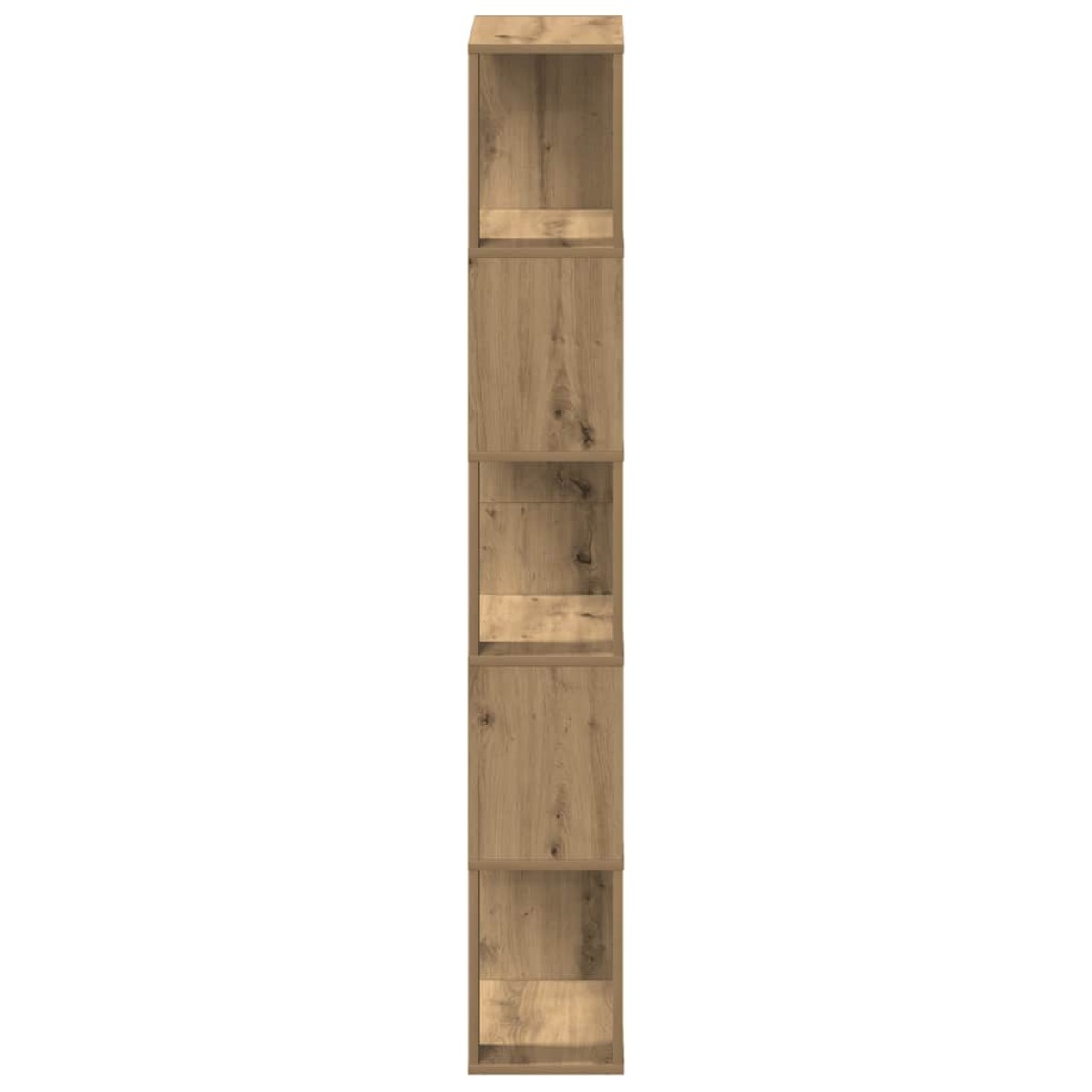 vidaXL Βιβλιοθήκη Artisan Δρυς 45x24x159 εκ. Επεξεργασμένο Ξύλο