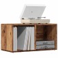 vidaXL LP Κουτί Αποθήκευσης Όψη Παλαιού Ξύλου 69,5x34x36 εκ. Επεξ.Ξύλο