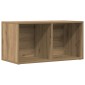 vidaXL LP Κουτί Αποθήκευσης Αρτισιανή Δρυς 69,5x34x36 εκ. Επεξ.Ξύλο