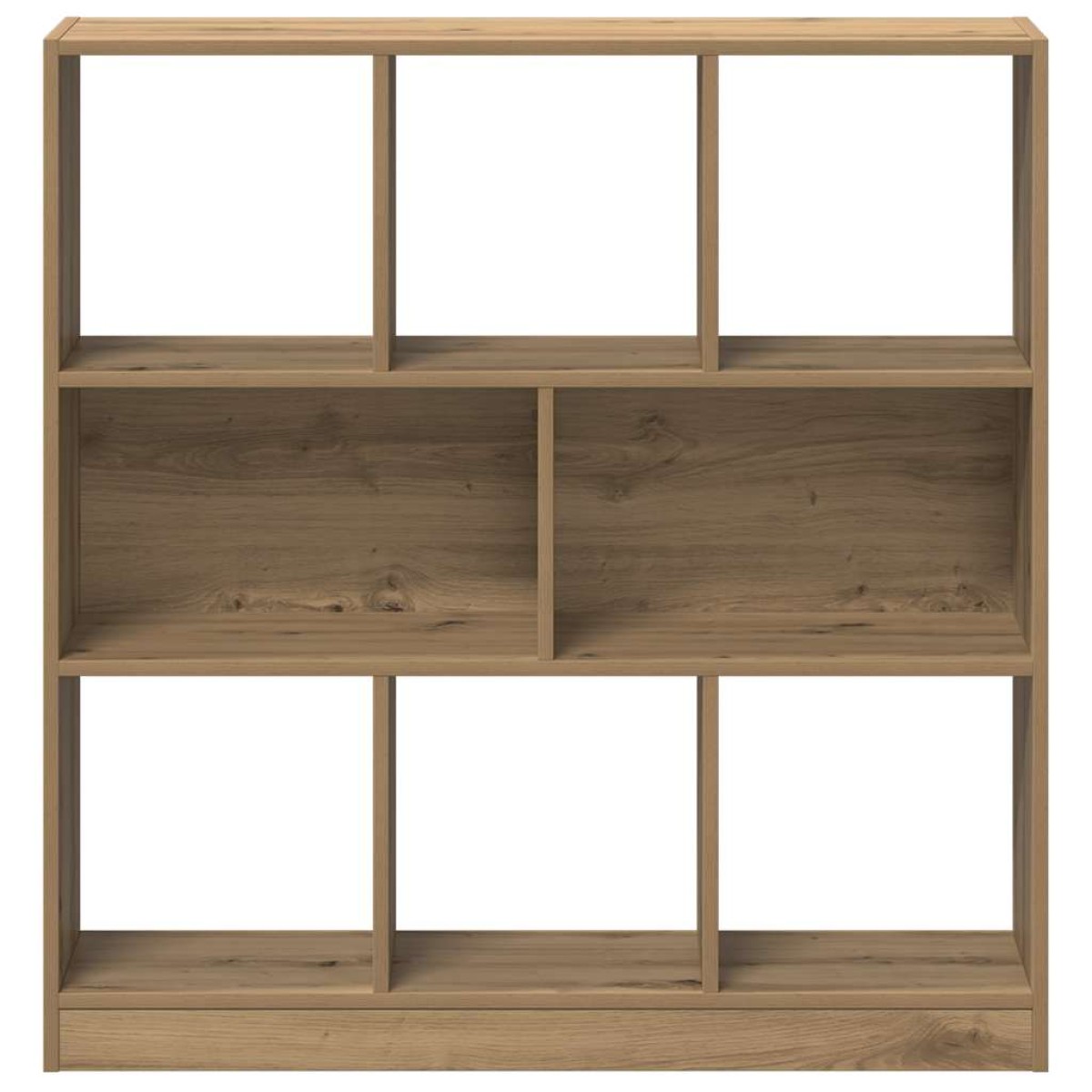 vidaXL Ντουλάπι βιβλίων Artisan Oak 97,5x29,5x100 cm Ξύλο μηχανής