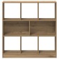 vidaXL Ντουλάπι βιβλίων Artisan Oak 97,5x29,5x100 cm Ξύλο μηχανής