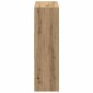 vidaXL Ντουλάπι βιβλίων Artisan Oak 97,5x29,5x100 cm Ξύλο μηχανής
