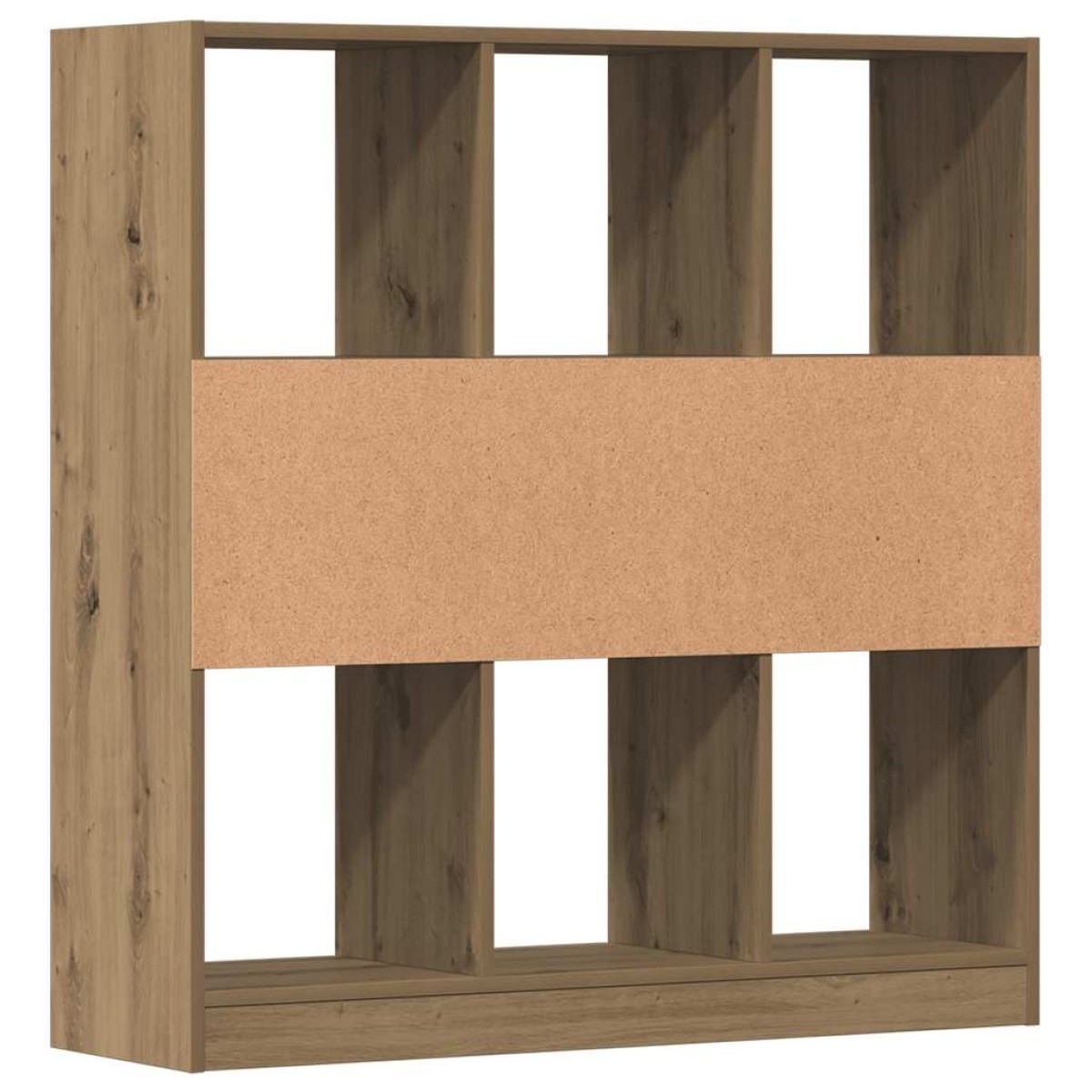 vidaXL Ντουλάπι βιβλίων Artisan Oak 97,5x29,5x100 cm Ξύλο μηχανής