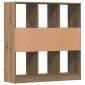 vidaXL Ντουλάπι βιβλίων Artisan Oak 97,5x29,5x100 cm Ξύλο μηχανής