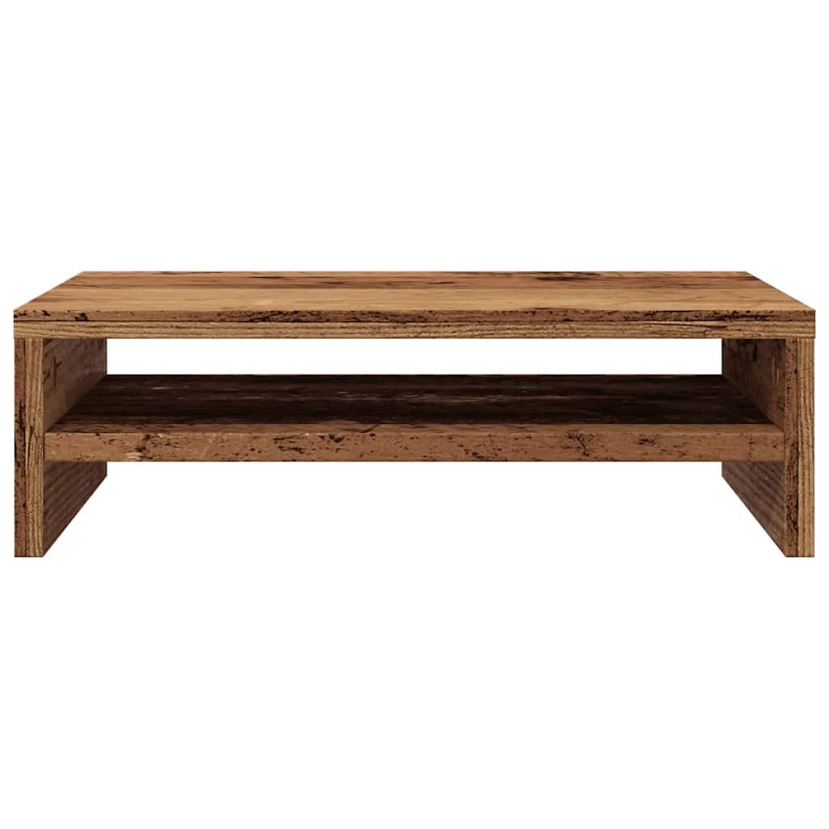Βάση οθόνης vidaXL Παλιό ξύλο 42x24x13 cm Κατασκευασμένο ξύλο