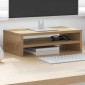 Βάση οθόνης vidaXL Artisan Oak 42x24x13 cm Κατασκευασμένο ξύλο