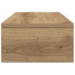 Βάση οθόνης vidaXL Artisan Oak 42x24x13 cm Κατασκευασμένο ξύλο