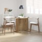 vidaXL Τραπεζαρία Αρτισιανή Δρυς 110x60x75 εκ. από Επεξεργασμένο Ξύλο