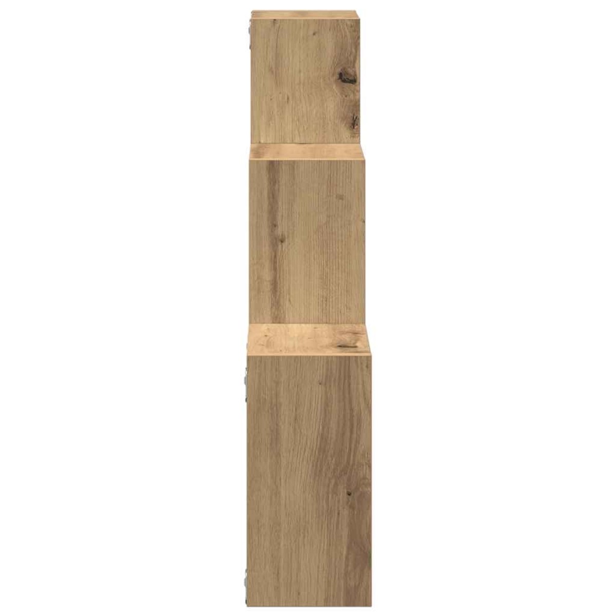 vidaXL Ράφια Τοίχου Κύβοι Αρτισιανή Δρυς 68x15x68εκ Επεξεργασμένο Ξύλο