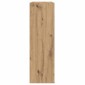 vidaXL Ντουλάπι βιβλίου/Σιδερένιο ντουλάπι Artisan Oak 66x30x98 cm