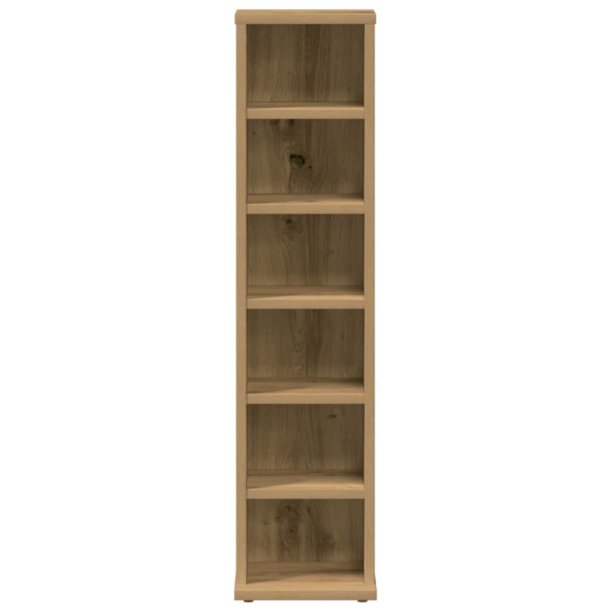 vidaXL Ντουλάπι CD Artisan Oak 21x20x88 cm Κατασκευασμένο ξύλο