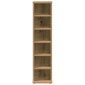 vidaXL Ντουλάπι CD Artisan Oak 21x20x88 cm Κατασκευασμένο ξύλο