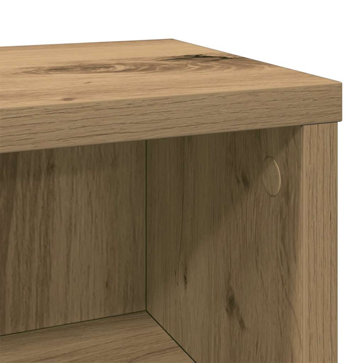vidaXL Ντουλάπι CD Artisan Oak 21x20x88 cm Κατασκευασμένο ξύλο