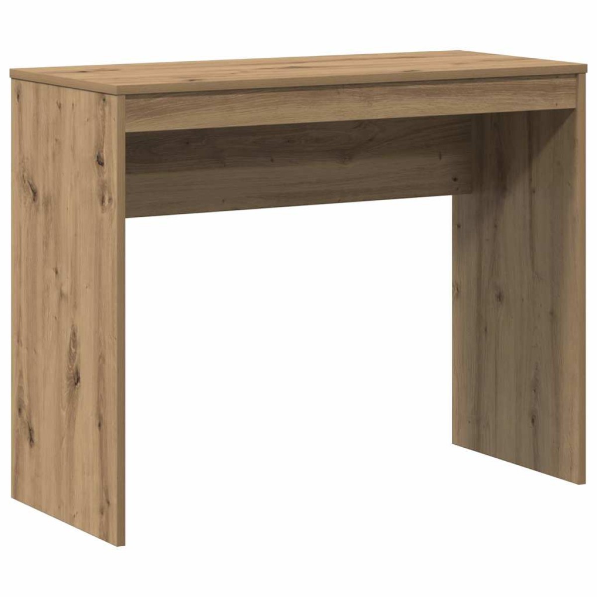 vidaXL Γραφείο Αρτισιανή Δρυς 90x40x72 εκ. από Επεξεργασμένο Ξύλο