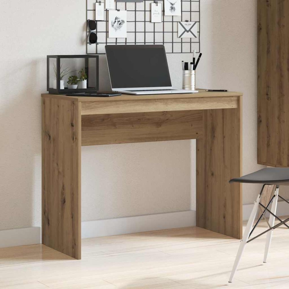 vidaXL Γραφείο Αρτισιανή Δρυς 90x40x72 εκ. από Επεξεργασμένο Ξύλο