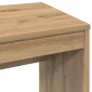 vidaXL Γραφείο Αρτισιανή Δρυς 90x40x72 εκ. από Επεξεργασμένο Ξύλο