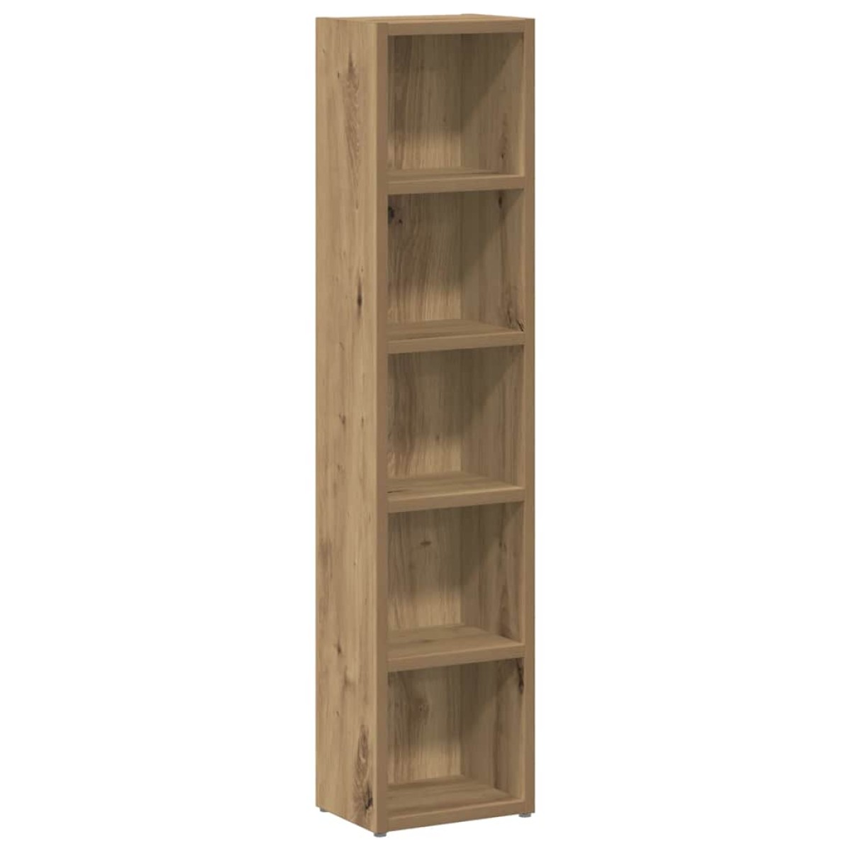 vidaXL Ντουλάπια CD 2 τεμ. Artisan Δρυς 21x16x93,5 εκ Επεξ. Ξύλο