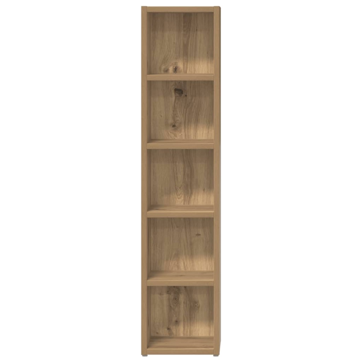 vidaXL Ντουλάπια CD 2 τεμ. Artisan Δρυς 21x16x93,5 εκ Επεξ. Ξύλο