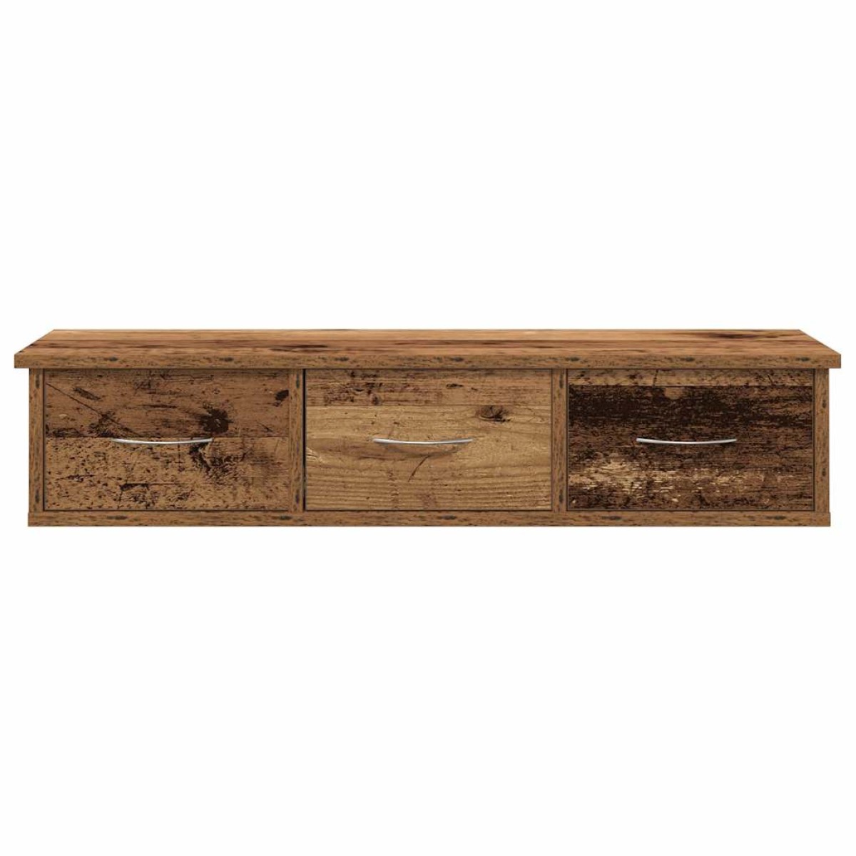 vidaXL Ντουλάπι Τοίχου Όψη Παλαιού Ξύλου 88x26x18,5 εκ