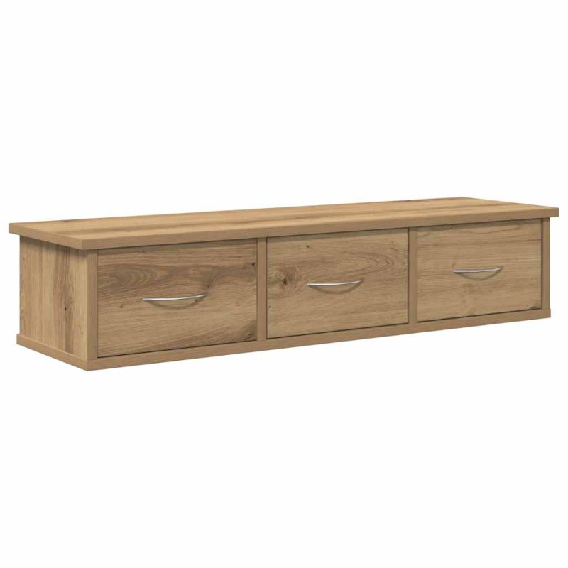 vidaXL Ντουλάπι Τοίχου Αρτισιανή Δρυς 88x26x18,5 εκ Επεξεργασμένο Ξύλο