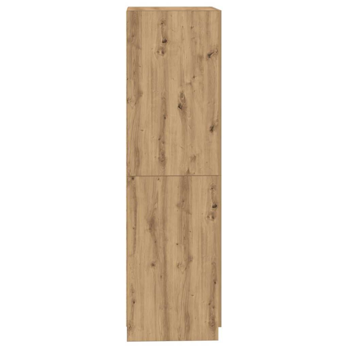 vidaXL Ντουλάπα Τεχνίτης Δρυς 80x52x180 εκ Επεξεργασμένο Ξύλο