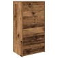vidaXL Sideboard με 6 συρτάρια Παλαιό ξύλο 50x34x96 cm Ξύλο μηχανής