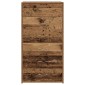 vidaXL Sideboard με 6 συρτάρια Παλαιό ξύλο 50x34x96 cm Ξύλο μηχανής