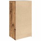 vidaXL Sideboard με 6 συρτάρια Παλαιό ξύλο 50x34x96 cm Ξύλο μηχανής