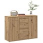 vidaXL Ντουλάπι Αρτισιανή Δρυς 88x30x64 εκ. από Επεξεργ. Ξύλο