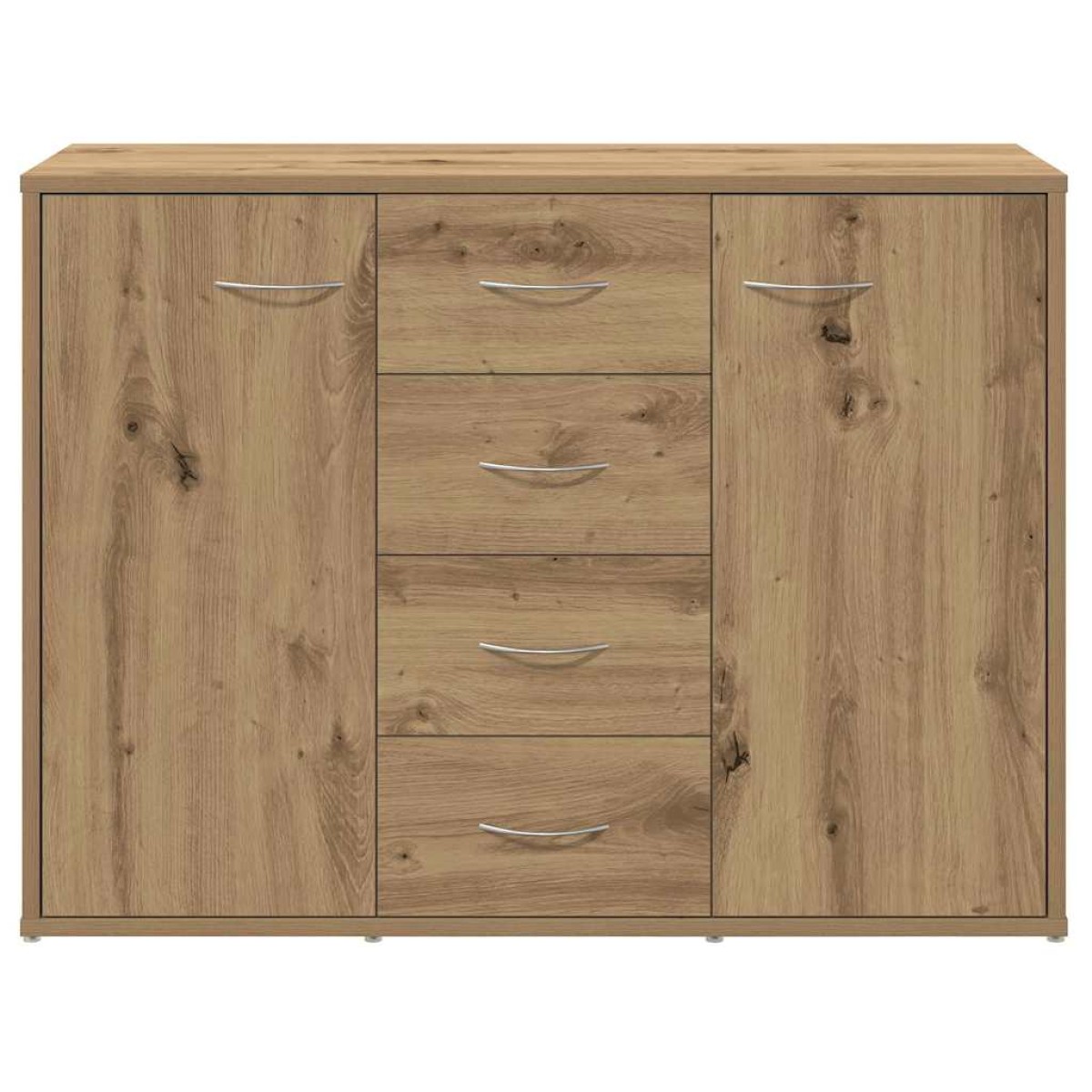 vidaXL Ντουλάπι Αρτισιανή Δρυς 88x30x64 εκ. από Επεξεργ. Ξύλο