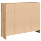 vidaXL Ντουλάπι Αρτισιανή Δρυς 91x28x75 εκ. από Επεξεργασμένο Ξύλο