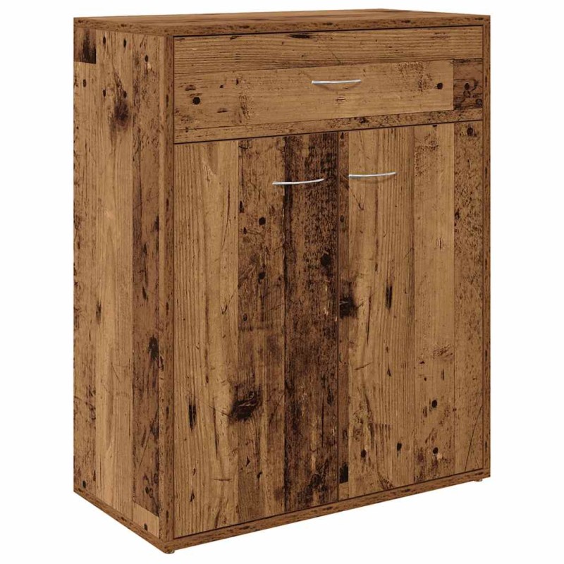 vidaXL Sideboard Παλιό ξύλο 60x30x75 cm Ξύλο μηχανής