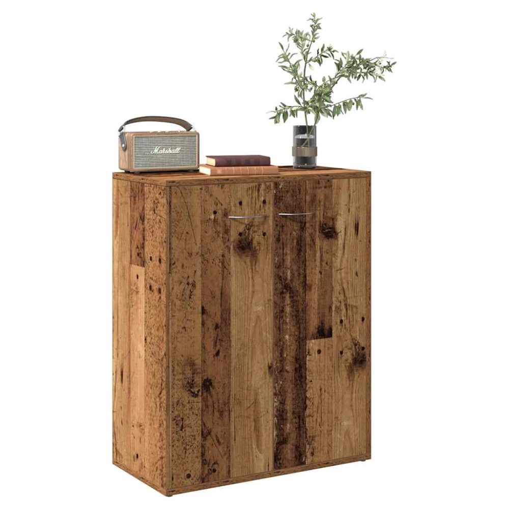 vidaXL Sideboard Παλιό ξύλο 60x30x75 cm Ξύλο μηχανής