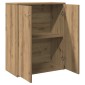 vidaXL Sideboard Artisan Oak 60x30x75 cm Κατασκευασμένο ξύλο