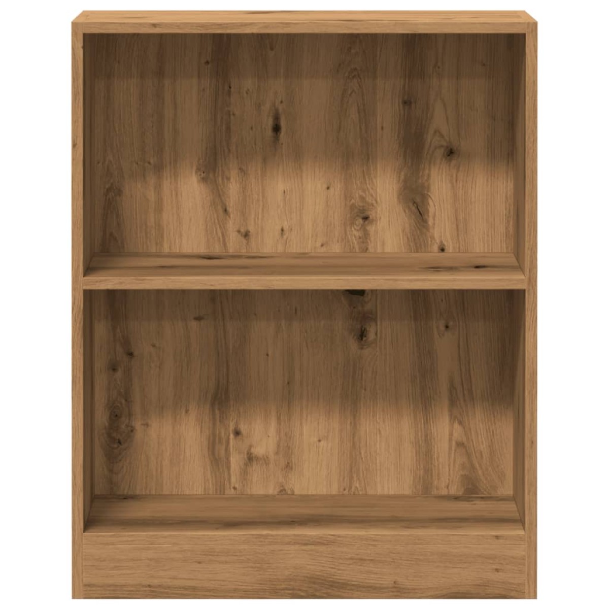 vidaXL Βιβλιοθήκη Αρτισιανή Δρυς 60x24x76 εκ. από Επεξεργασμένο Ξύλο