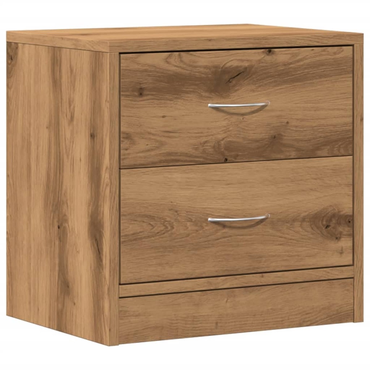 vidaXL Κομοδίνο Χρώμα Αρτισιανή Δρυς 40 x 30 x 40 εκ. από Επεξ. Ξύλο
