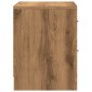 vidaXL Κομοδίνο Χρώμα Αρτισιανή Δρυς 40 x 30 x 40 εκ. από Επεξ. Ξύλο