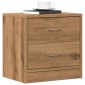 vidaXL Κομοδίνο Χρώμα Αρτισιανή Δρυς 40 x 30 x 40 εκ. από Επεξ. Ξύλο