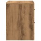 vidaXL Κομοδίνα 2 τεμ. Αρτισιανή Δρυς 40x30x40 εκ. από Επεξεργ. Ξύλο