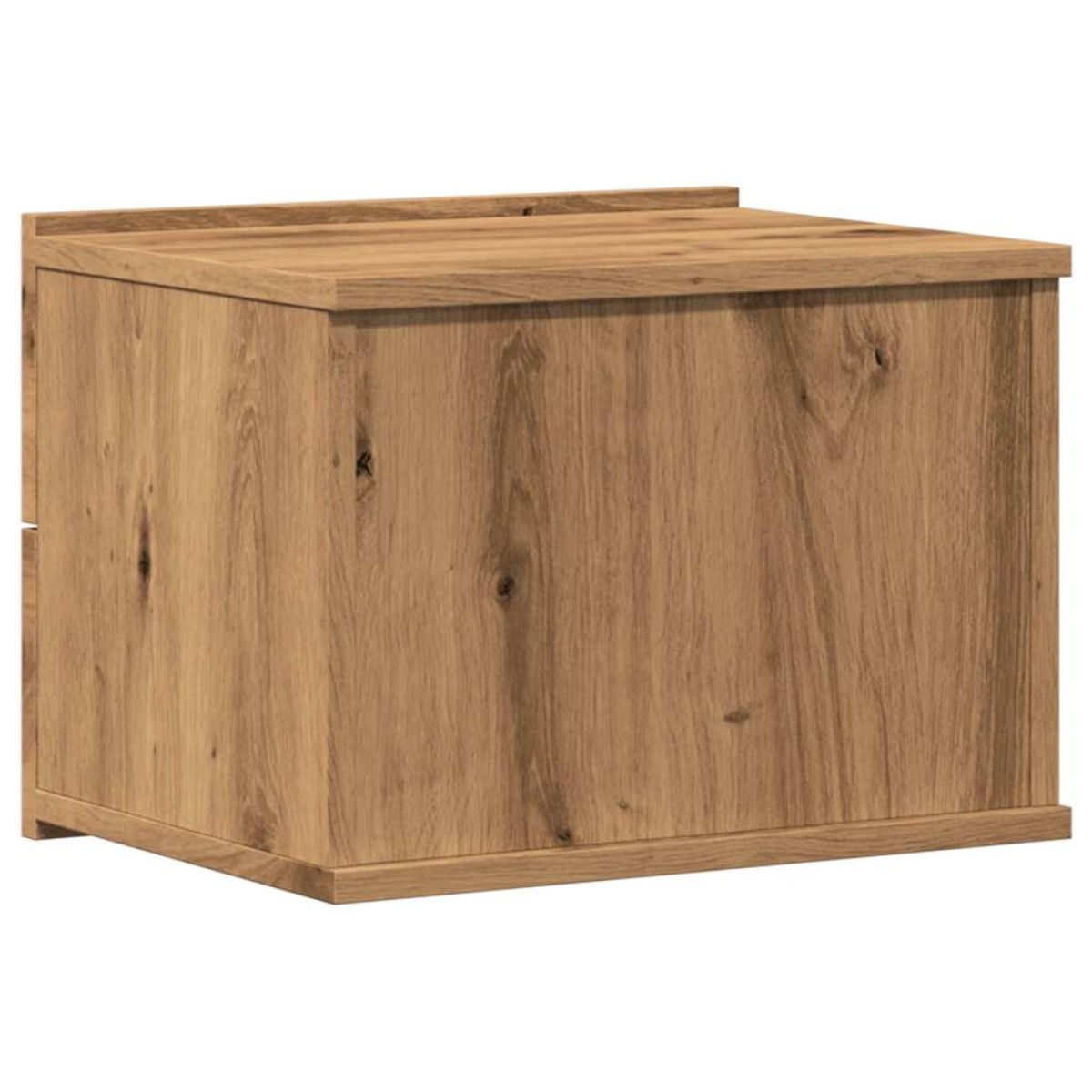 vidaXL Κομοδίνο Επιτοίχιο Αρτισιανή Δρυς 40x32x30 εκ