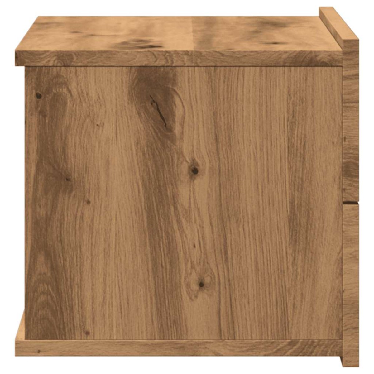 vidaXL Κομοδίνο Επιτοίχιο Αρτισιανή Δρυς 40x32x30 εκ