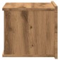 vidaXL Κομοδίνο Επιτοίχιο Αρτισιανή Δρυς 40x32x30 εκ