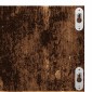 vidaXL Ράφι Τοίχου για CD Παλιό Ξύλο 75 x 18 x 18 εκ. Μοριοσανίδα