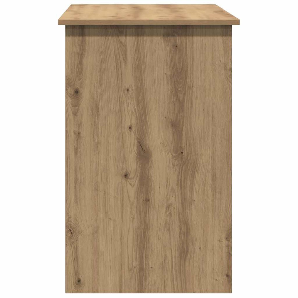 vidaXL Γραφείο Αρτισιανή Δρυς 100x50x76 εκ. από Επεξεργασμένο Ξύλο