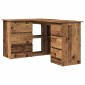 Γωνιακό γραφείο vidaXL Παλιό ξύλο 145x100x76 cm Κατασκευασμένο ξύλο