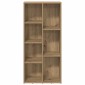 vidaXL Ντουλάπι βιβλίων Βελανιδιά τεχνίτη 50x25x104 cm