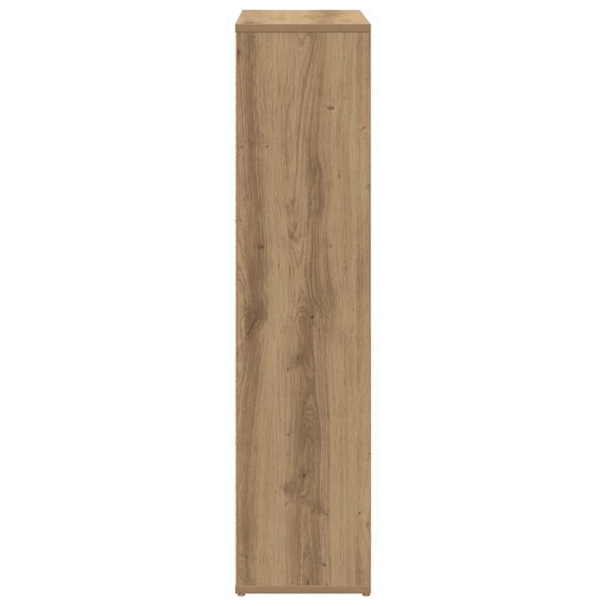 vidaXL Ντουλάπι βιβλίων Βελανιδιά τεχνίτη 50x25x104 cm