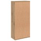 vidaXL Ντουλάπι βιβλίων Βελανιδιά τεχνίτη 50x25x104 cm