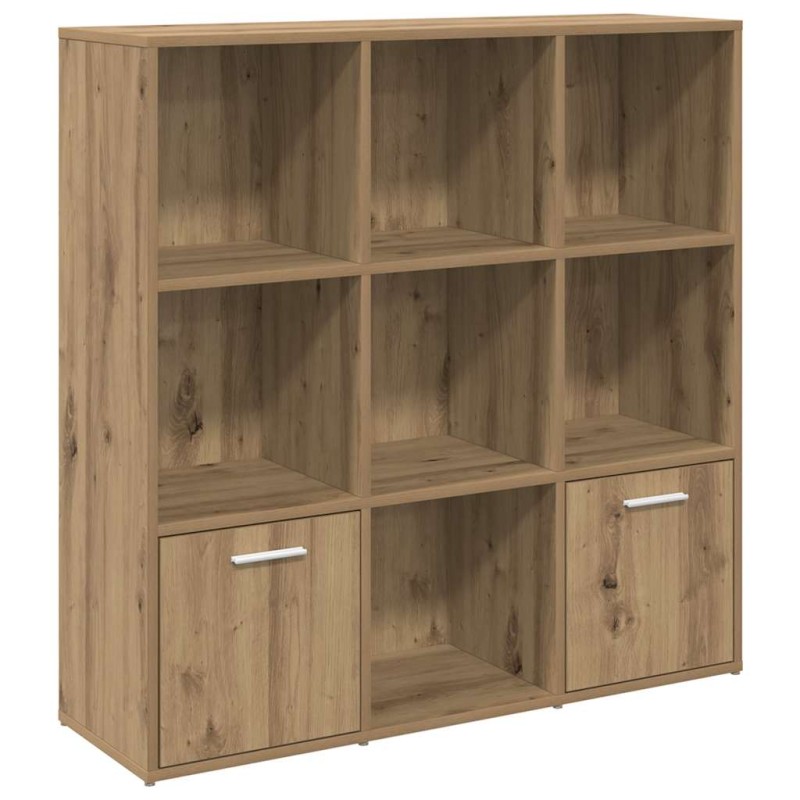 vidaXL Βιβλιοθήκη Artisan Δρυς 98x29x97,5 εκ. Επεξεργασμένο Ξύλο
