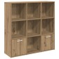 vidaXL Βιβλιοθήκη Artisan Δρυς 98x29x97,5 εκ. Επεξεργασμένο Ξύλο
